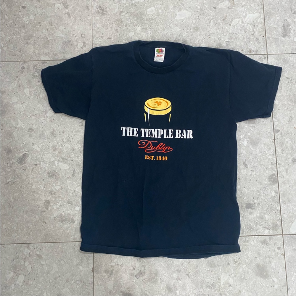 Fruit of the Loom Black Temple Bar Jersey